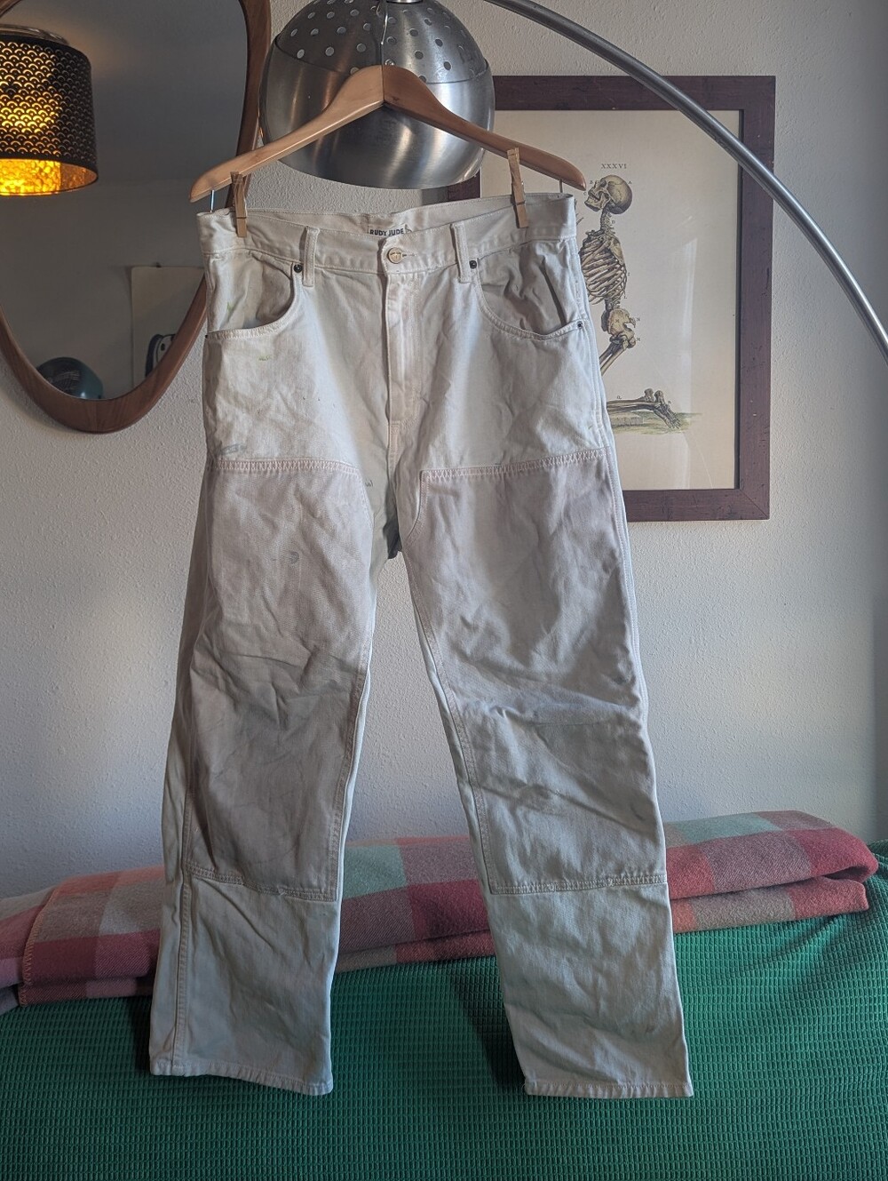 Rudy Jude Color Block Double Knee Utility Jeans